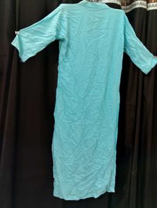 Embroidered Light Blue Tunic
