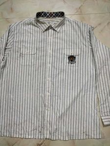 Men's Striped Casual Shirt