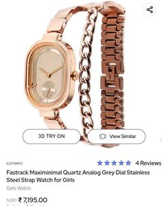 Fastrack Gold Women's Watch