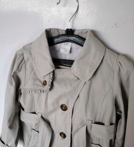 H&amp;M Trench Beige Jacket for Girls