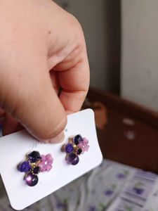 Charming Floral Stud Earrings