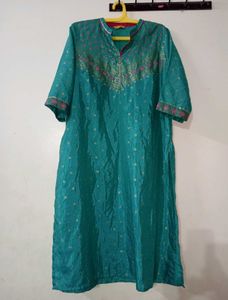 Teal green Kurta 💚