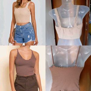 Chic Bikini Top with Embellishments