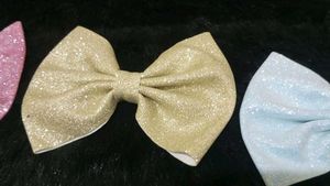 Sparkly Hair Bows - Set of 3