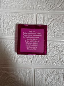 Swiss Beauty Lip Palette - On The Move