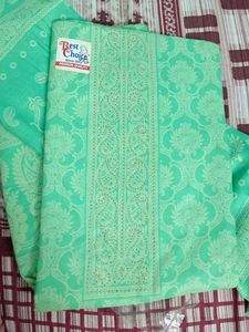 Elegant Unstitched Dress Material