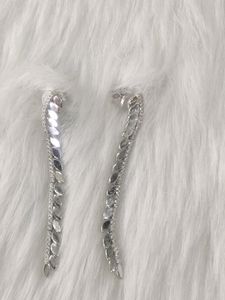 92.5 Sterling Silver Heavy Earings