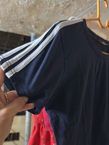 Adidas Navy Blue T-Shirt