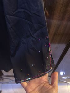 XL Black Sequin Kurti