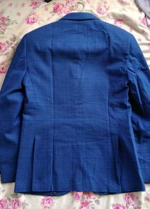 Louis Philippe Men's Blue Blazer