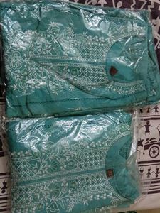 NEW Sea Green Embroidered Pakistani Suit