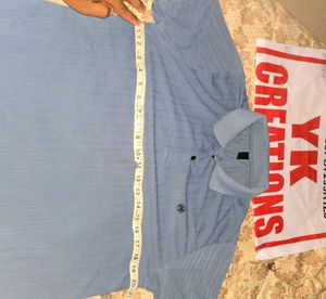 Men's Blue Polo Shirt