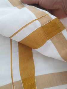 new 👌📣😊🐚Traditional Dhoti with Gold Border