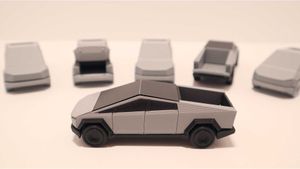 Tesla Cybertruck 3D Printed Toy Car