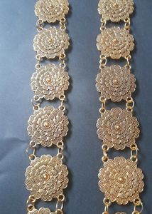 Long Neckpiece Golden ( Copper )