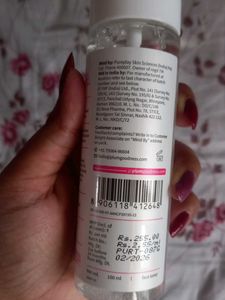 Plum Bulgarian Rose Water Toner