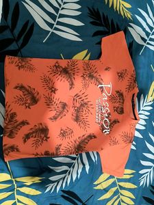 Women's Tropical Print T-Shirt