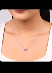 Sterling Silver Heart Necklace