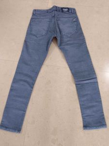 Blue Cotton Jeans
