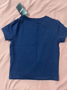 Shein Navy Graphic T-Shirt