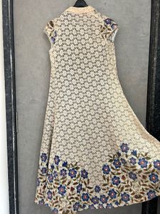 2pc Blue Ethnic Gown with jacket