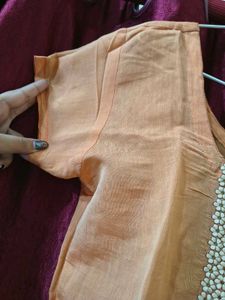 Elegant Dupatta with Kurti - Yellow Toned