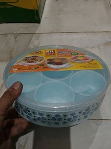 7 Pcs Masala Container With Spoon Big