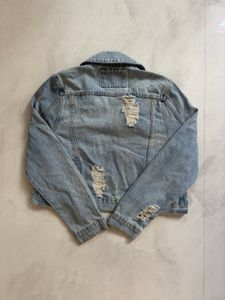 Distressed Denim Jacket