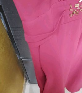Chic Red Jumpsuit