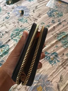 Chic Quilted Wallet with Wrist Strap