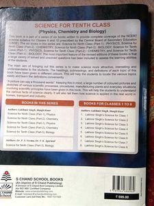 Science for Tenth Class Chemistry Part 2