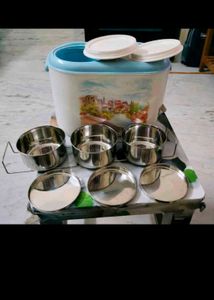Cello Insulated Steel Tiffin And Water Bottle Case