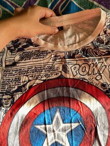 Captain America Comic T-Shirt