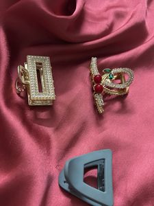 Hair Claw Clip Set (3 Pieces)