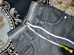 777 Kids Stylish Grey Jeans