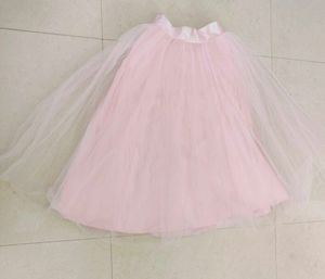 Girls' Pink Tulle Skirt Set