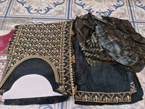 Embroidered Kurta Set with Dupatta