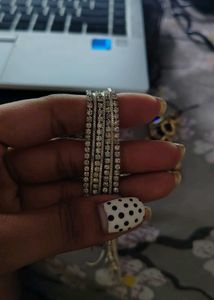 Sparkling Rhinestone Tassel Earrings