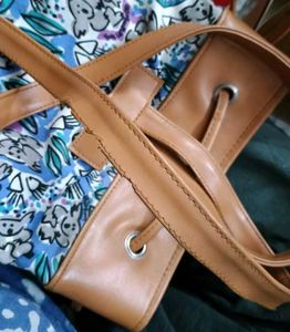 Floral Drawstring Backpack