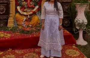 Elegant Light Blue Embroidered Kurta Set