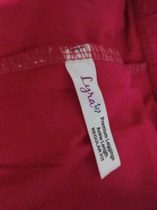 Red &amp; pink Leggings (2 Pcs)