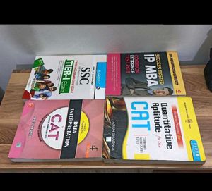 Exam Prep Books - MBA, CAT, SSC CGL