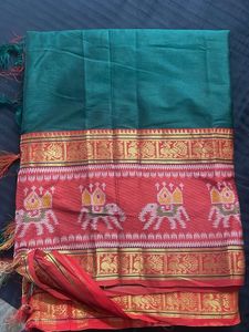 (NEW) Green Narayanpeth Saree