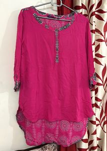 Pink Tunic Top