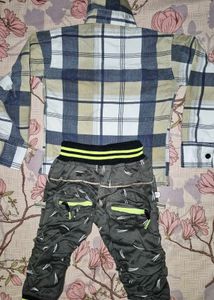 Boy's Fashionable Shirt &amp; Pant Set