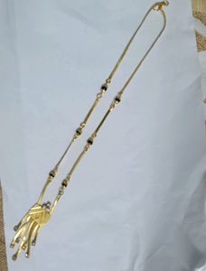 Beautiful Golden Milan Haar Neckless