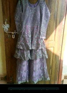 bust 38 Designer Embroidered Kurta Set