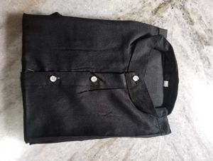 New Men's Black kurta