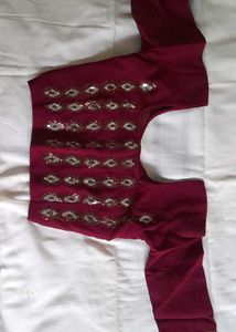 Embroidered saree Set