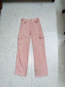 Pink Cargo Pants
